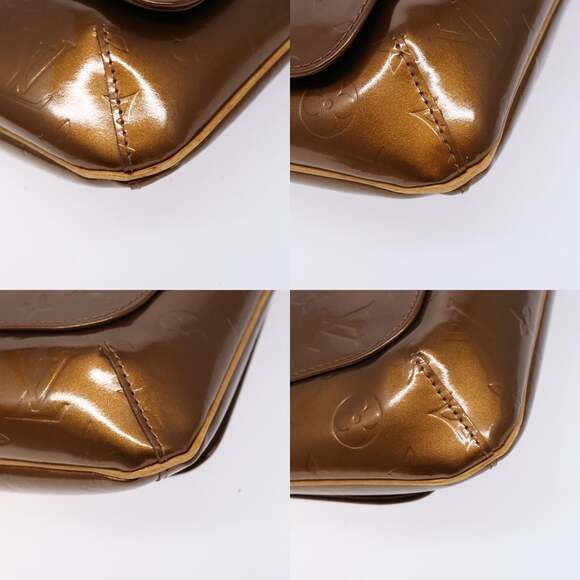 LOUIS VUITTON Monogram Vernis Thompson Street Bag Bronze M91124 - Picture 10 of 13